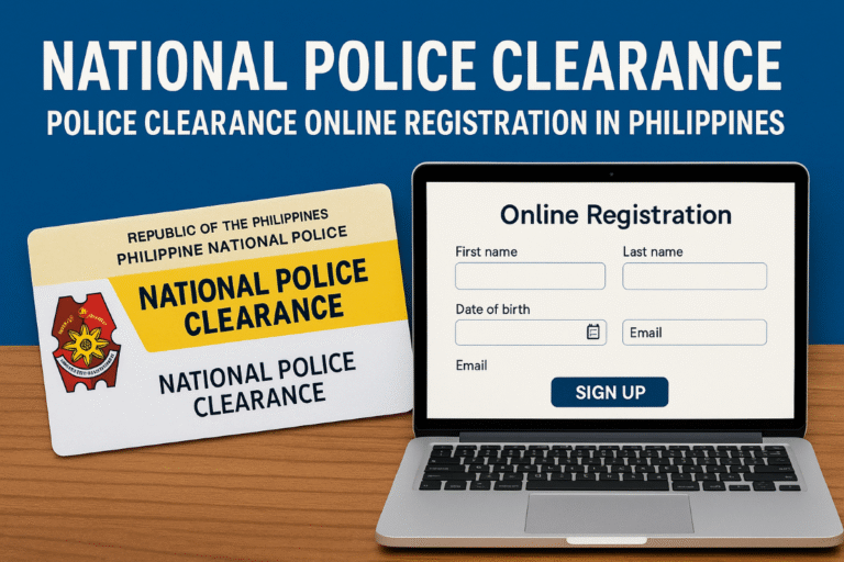 philphines police clearance