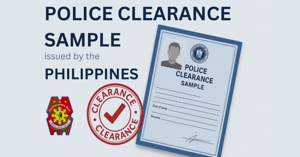 philphines police clearance